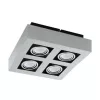 EGLO , 91355 , LOKE 1 , falon kívüli lámpa , GU10 , 4X4,6W , IP20