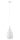EGLO , 92251 , RAZONI , függeszték , E27 , 1X60W , IP20 , fehér