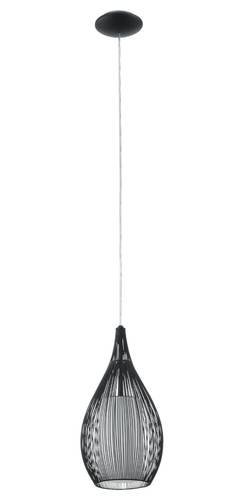 EGLO , 92252 , RAZONI , függeszték , E27 , 1X60W , IP20 , fekete, fehér
