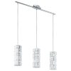 EGLO , 92563 , BAYMAN , függeszték , E27 , 3X60W , IP20 , fehér, króm