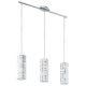 EGLO , 92563 , BAYMAN , függeszték , E27 , 3X60W , IP20 , fehér, króm