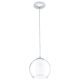 EGLO , 92761 , BOLSANO , függeszték , E27 , 1X60W , IP20 , fehér, átlátszó
