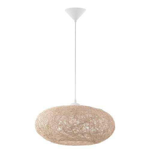EGLO , 93374 , CAMPILO , függeszték , E27 , 1X60W , IP20 , bézs