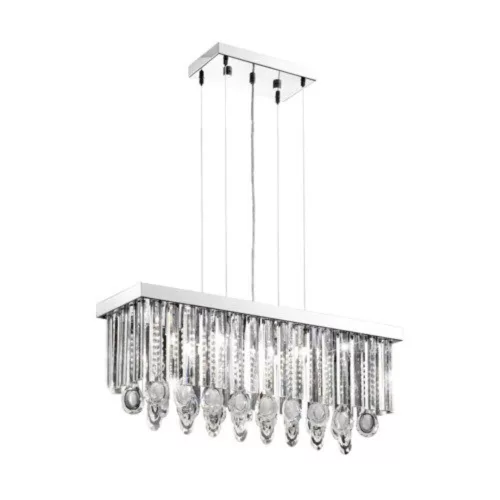 EGLO, 93422, CALAONDA, lampă suspendată, G9, 7X33W, IP20, transparent