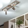 LED lámpa , mennyezeti , GU10 , 4 x 4.6W , bilenthető , matt nikkel , EGLO , ZERACO , 93678