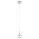 EGLO , 93708 , MONTEFIO 1 , függeszték , 3000 K , LED , 1X5W , IP20 , fehér, átlátszó