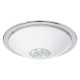 EGLO , 93778 , GIOLINA , mennyezeti lámpa , 3000 K , LED , 16W , IP20 , fehér, átlátszó