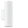 LED lámpatest , oldalfali , GU10 , 2x3W , meleg fehér , 2 irányú , fehér , kültéri , IP44 , EGLO , RIGA , 94101