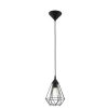 EGLO , 94187 , TARBES , függeszték , E27 , 1X60W , IP20 , fekete