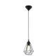 EGLO , 94187 , TARBES , függeszték , E27 , 1X60W , IP20 , fekete