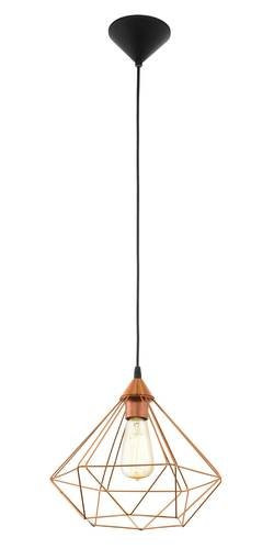 EGLO , 94194 , TARBES , függeszték , E27 , 1X60W , IP20 , vörösréz színű