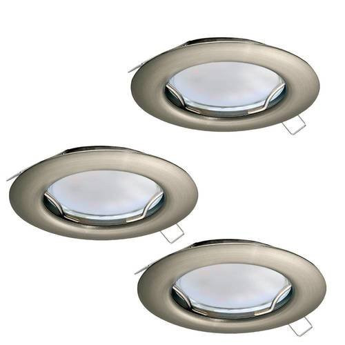 EGLO , 94237 , PENETO , süllyesztett lámpa , GU10 , 3X2,8W , IP20