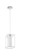 LED lámpa függeszték , mennyezeti , E27 , króm , EGLO , LONCINO , 94377