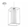 LED lámpa függeszték , mennyezeti , E27 , króm , EGLO , LONCINO , 94377