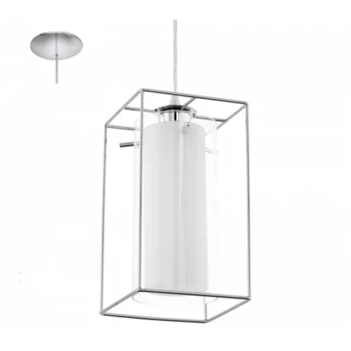 LED lámpa függeszték , mennyezeti , E27 , króm , EGLO , LONCINO , 94377