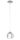 EGLO , 94592 , ROCAMAR , függeszték , E27 , 1X40W , IP20 , átlátszó