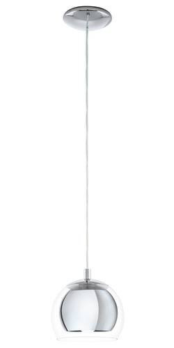EGLO , 94592 , ROCAMAR , függeszték , E27 , 1X40W , IP20 , átlátszó