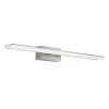 LED lámpatest , tükörvilágítás , 9.6 Watt , 60.5 cm , természetes fehér , matt nikkel , IP44 , EGLO , TABIANO , 94615