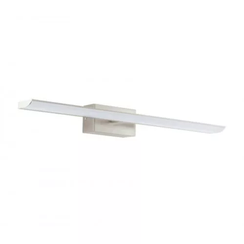 LED lámpatest , tükörvilágítás , 9.6 Watt , 60.5 cm , természetes fehér , matt nikkel , IP44 , EGLO , TABIANO , 94615