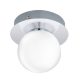 EGLO , 94626 , MOSIANO , fali-mennyezeti lámpa , 3000 K , LED , 1X3,3W , IP44 , fehér
