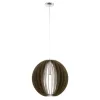 EGLO , 94636 , COSSANO , függeszték , E27 , 1X60W , IP20 , barna