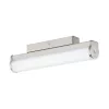 LED lámpatest , tükörvilágítás , 8 Watt , 35 cm , természetes fehér , matt nikkel , IP44 , EGLO , CALNOVA , 94715