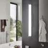 LED lámpatest , tükörvilágítás , 8 Watt , 35 cm , természetes fehér , matt nikkel , IP44 , EGLO , CALNOVA , 94715