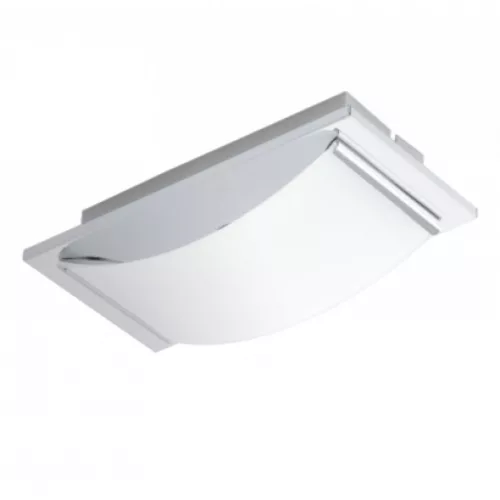 LED lámpatest , mennyezeti/fali , 5,4 Watt , meleg fehér , króm , IP44 , EGLO , WASAO 1 , 94881