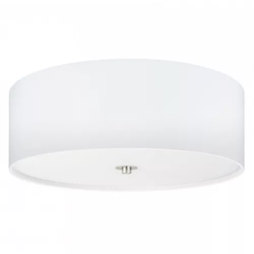 LED corp de iluminat, de tavan, 3 X E27, oțel, alb, mat nichel, EGLO, PASTERI, 94918