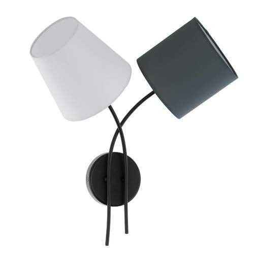 EGLO , 95193 , ALMEIDA , fali lámpa , E14 , 2X40W , IP20 , fehér, antracit
