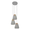 EGLO , 95526 , TAREGA , függeszték , E27 , 3X10W , IP20 , barna, szürke