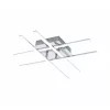 LED corp de iluminat, de tavan, 24W, alb cald, crom, EGLO, LASANA 1, 95568