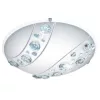 EGLO , 95576 , NERINI , fali-mennyezeti lámpa , 4000 K , LED , 16W , IP20 , fehér, fekete, átlátszó