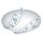 EGLO , 95576 , NERINI , fali-mennyezeti lámpa , 4000 K , LED , 16W , IP20 , fehér, fekete, átlátszó