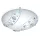 EGLO , 95576 , NERINI , fali-mennyezeti lámpa , 4000 K , LED , 16W , IP20 , fehér, fekete, átlátszó