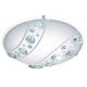 EGLO , 95576 , NERINI , fali-mennyezeti lámpa , 4000 K , LED , 16W , IP20 , fehér, fekete, átlátszó