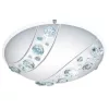 EGLO , 95576 , NERINI , fali-mennyezeti lámpa , 4000 K , LED , 16W , IP20 , fehér, fekete, átlátszó