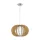 EGLO , 95598 , STELLATO 1 , függeszték , E27 , 1X60W , IP20 , juhar, fehér
