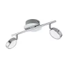 EGLO , 95629 , SALTO , spot lámpa , 3000 K , LED , 2X5,4W , IP20 , szatinált