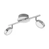 EGLO , 95629 , SALTO , spot lámpa , 3000 K , LED , 2X5,4W , IP20 , szatinált