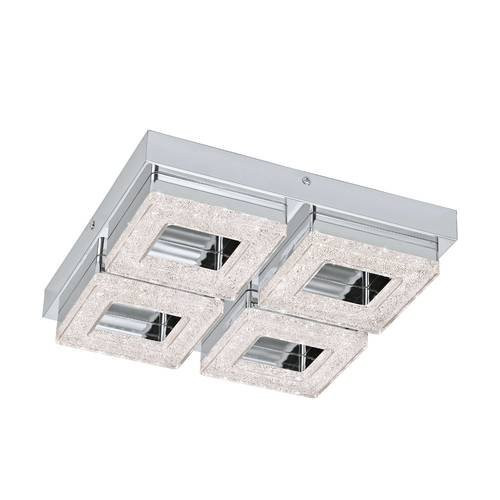 EGLO , 95657 , FRADELO , fali-mennyezeti lámpa , 3000 K , LED , 4X3,5W , IP20 , króm, átlátszó
