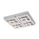 EGLO , 95661 , FRADELO , mennyezeti lámpa , 3000 K , LED , 46,5W , IP20 , króm, átlátszó