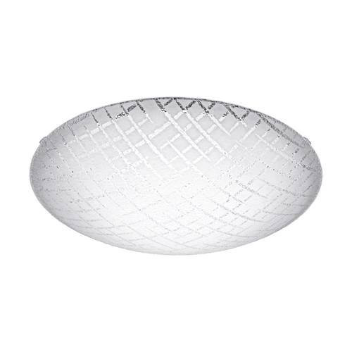 EGLO , 95675 , RICONTO 1 , fali-mennyezeti lámpa , 3000 K , LED , 11W , IP20 , fehér, átlátszó