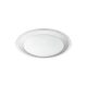 EGLO , 95677 , COMPETA 1 , fali-mennyezeti lámpa , 3000 K , LED , 15,6W , IP20 , fehér, ezüst, átlátszó
