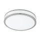EGLO , 95682 , PALERMO 2 , fali-mennyezeti lámpa , 3000 K , LED , 15,6W , IP20 , fehér, króm