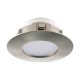 EGLO , 95819 , PINEDA , süllyesztett lámpa , 3000 K , LED , 4,9W , IP20, IP44