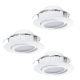 EGLO , 95857 , PINEDA , süllyesztett lámpa , 3000 K , LED , 3X5,5W , Yes , IP20