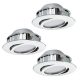 EGLO , 95858 , PINEDA , süllyesztett lámpa , 3000 K , LED , 3X5,5W , Yes , IP20