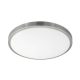 EGLO , 96034 , COMPETA 1 , fali-mennyezeti lámpa , 3000 K , LED , 20W , IP20 , fehér, matt nikkel