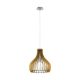 EGLO , 96258 , TINDORI , függeszték , E27 , 1X60W , IP20 , juhar